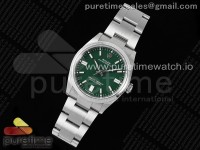 Oyster Perpetual 126000 36mm VSF 1:1 Best Edition 904L Steel Green Dial VS3230 V2