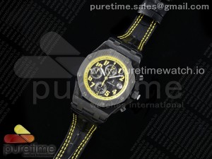 Royal Oak Offshore 'Bumble Bee' APF Best Edition on Black Rubber Strap A3126