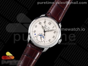 Grand Complications 5320G GSF Best Edition White Dial on Brown Leather Strap A324