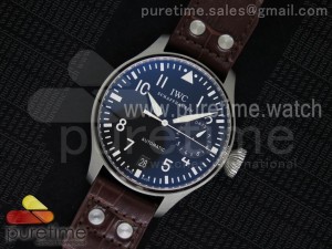 Big Pilot Real PR IW500901 ZF 1:1 Best Edition on Brown Leather Strap A51111