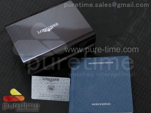 Longines watch box and papers
