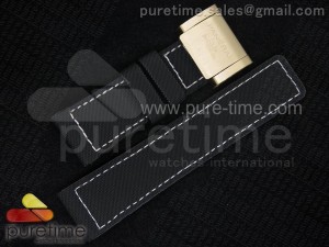 Panerai New 26/22 Kevlar Diving Strap with Bronzo Buckle