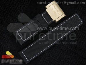 Panerai New 24/22 Kevlar Diving Strap with Bronzo Buckle