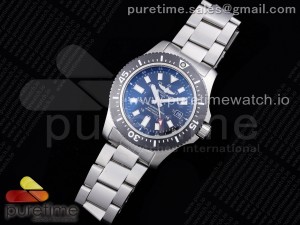 Superocean 44mm Special TF 1:1 Best Edition Black Dial on SS Bracelet A2824