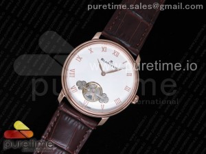 Le Brassus Carrousel Erotic Timepiece RG White Dial on Brown Leather Strap A23J
