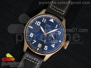 Big Pilot Real PR IW500909 "Le Petit Prince" RG ZF 1:1 Best Edition on Brown Leather Strap A51111