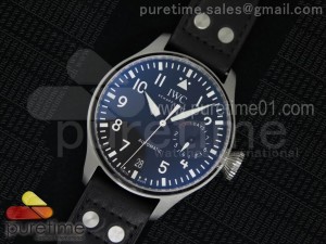 Big Pilot Real PR IW500912 2016SIHH ZF 1:1 Best Edition on Black Leather Strap A51111