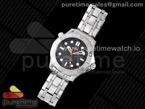 Seamaster Diver 300M Nekton ORF 1:1 Best Edition Black Dial on SS Bracelet A8806