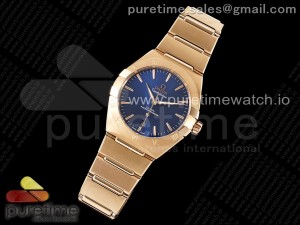 Constellation 39mm RG ASWF 1:1 Best Edition Blue Dial on RG Bracelet A8801