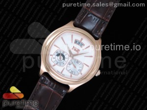 Black-Tie RG TWF Best Edition White Dial on Brown Leather Strap Cal.850P