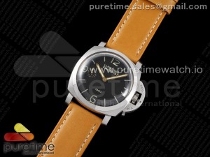 PAM127 E XF 1:1 Best Edition on Brown Leather Strap A6497 with Y-Incabloc