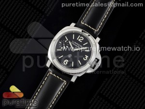 PAM1084 SS HWF 1:1 Best Edition on Black Leather Strap Strap A6497