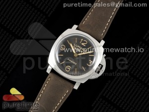 PAM605 SS HWF 1:1 Best Edition on Brown Asso Strap Strap P3000