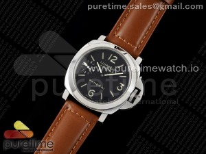 PAM111 SS HWF 1:1 Best Edition on Brown Leather Strap Strap A6497