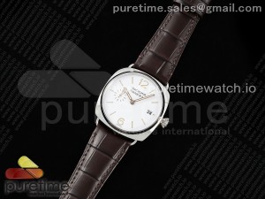 PAM1292 Radiomir 40mm VSF 1:1 Best Edition White Dial on Brown Leather Strap P900