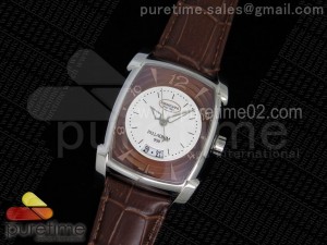 Kalpa Grande Big Seconds Hand SS Brown Dial on Brown Leather Strap A331