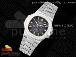 Nautilus 5711 SS PPF 1:1 Best Edition Gray Dial on SS Bracelet A330