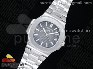 Nautilus 5711/1A GRF Best Edition Gray Textured Dial on SS Bracelet A324
