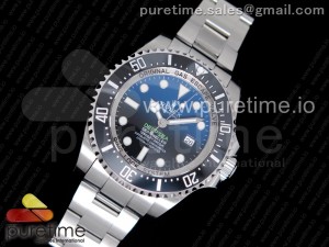 Sea-Dweller 116660 'D-Blue' VRF 1:1 Best Edition Black/Blue Dial on SS Bracelet A2836