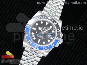 GMT-Master II 116710 BLNR Black/Blue Ceramic 1:1 EWF Best Edition on SS Jubilee Bracelet A2836