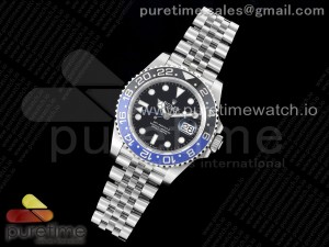 GMT Master II 126710 BLNR 904L SS KING Factory 1:1 Best Edition on Jubilee Bracelet K3285 CHS