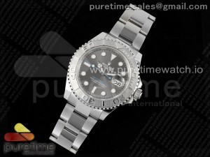 Yacht-Master 126622 904L Steel C+SF 1:1 Best Edition Gray Dial on SS Bracelet VR3235