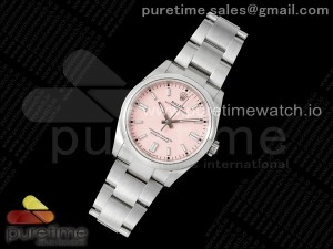 Oyster Perpetual 126000 36mm VSF 1:1 Best Edition 904L Steel Pink Dial VS3235