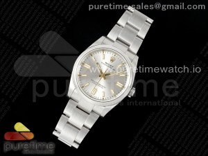 Oyster Perpetual 126000 36mm VSF 1:1 Best Edition 904L Steel Silver Dial VS3235