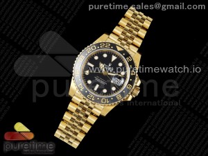 GMT Master II 126718 GRNR ARF Best Edition Black Dial on YG Jubilee Bracelet VR3285 CHS
