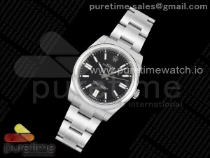 Oyster Perpetual 124300 41mm APF 1:1 Best Edition 904L Steel Black Dial VR3230