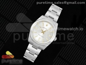 Oyster Perpetual 124300 41mm APF 1:1 Best Edition 904L Steel Silver Dial VR3230