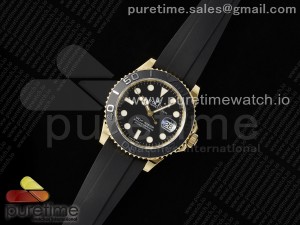 Yacht-Master 226658 SuperF 1:1 Best Edition Black Dial on Oysterflex Strap VR3235