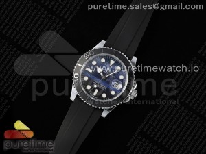 Yacht-Master 226659 SuperF 1:1 Best Edition Black/Blue Dial on Oysterflex Strap VR3235
