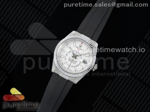 Skydweller SS Noob Best Edition White Dial on Oysterflex Strap A23J